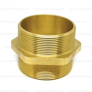 BRASS HEX NIPPLE