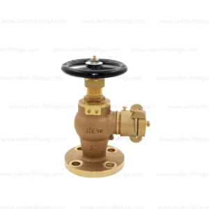 BRONZE ANGLE HOSE VALVE JIS 5K