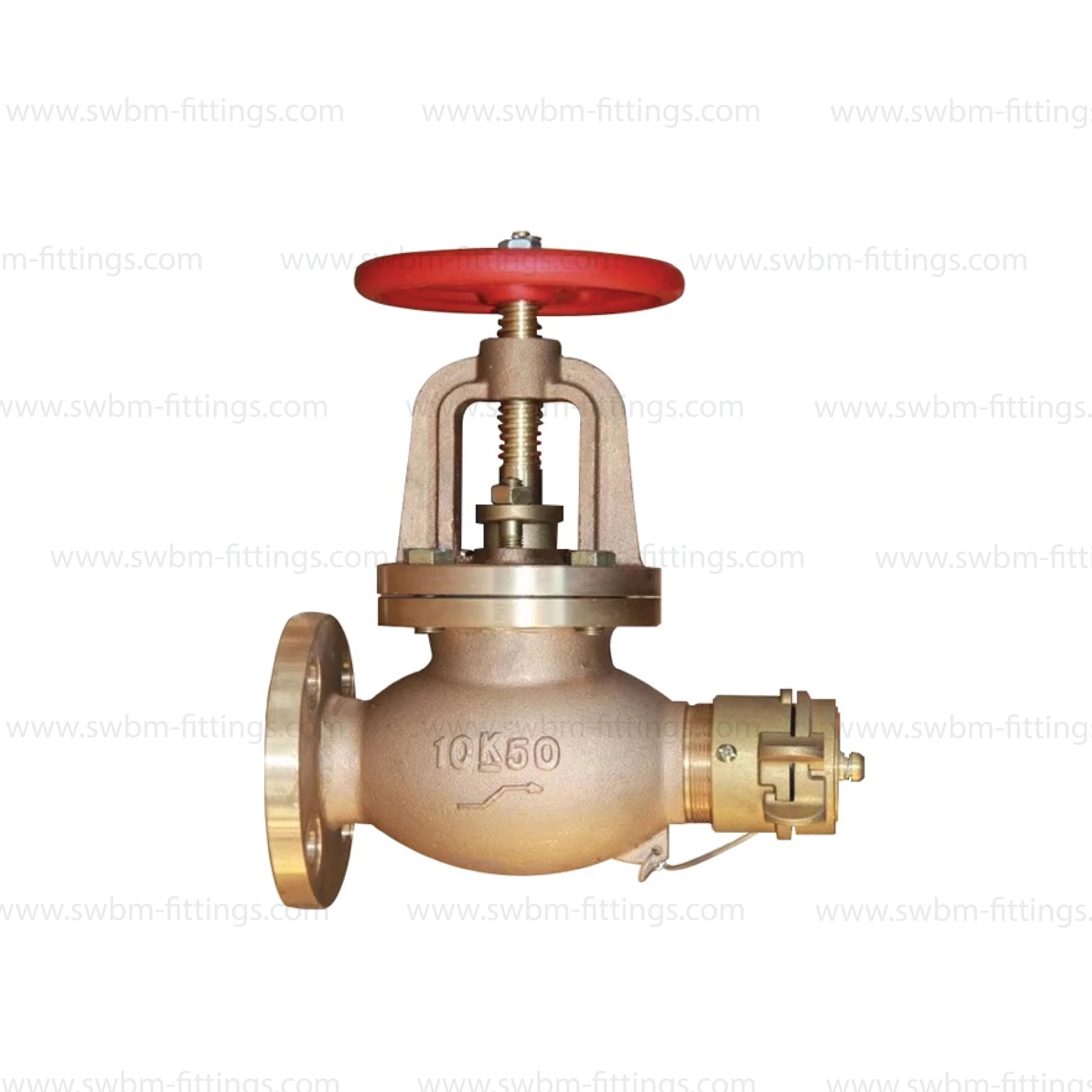 BRONZE GLOBE HOSE VALVE JIS 10K