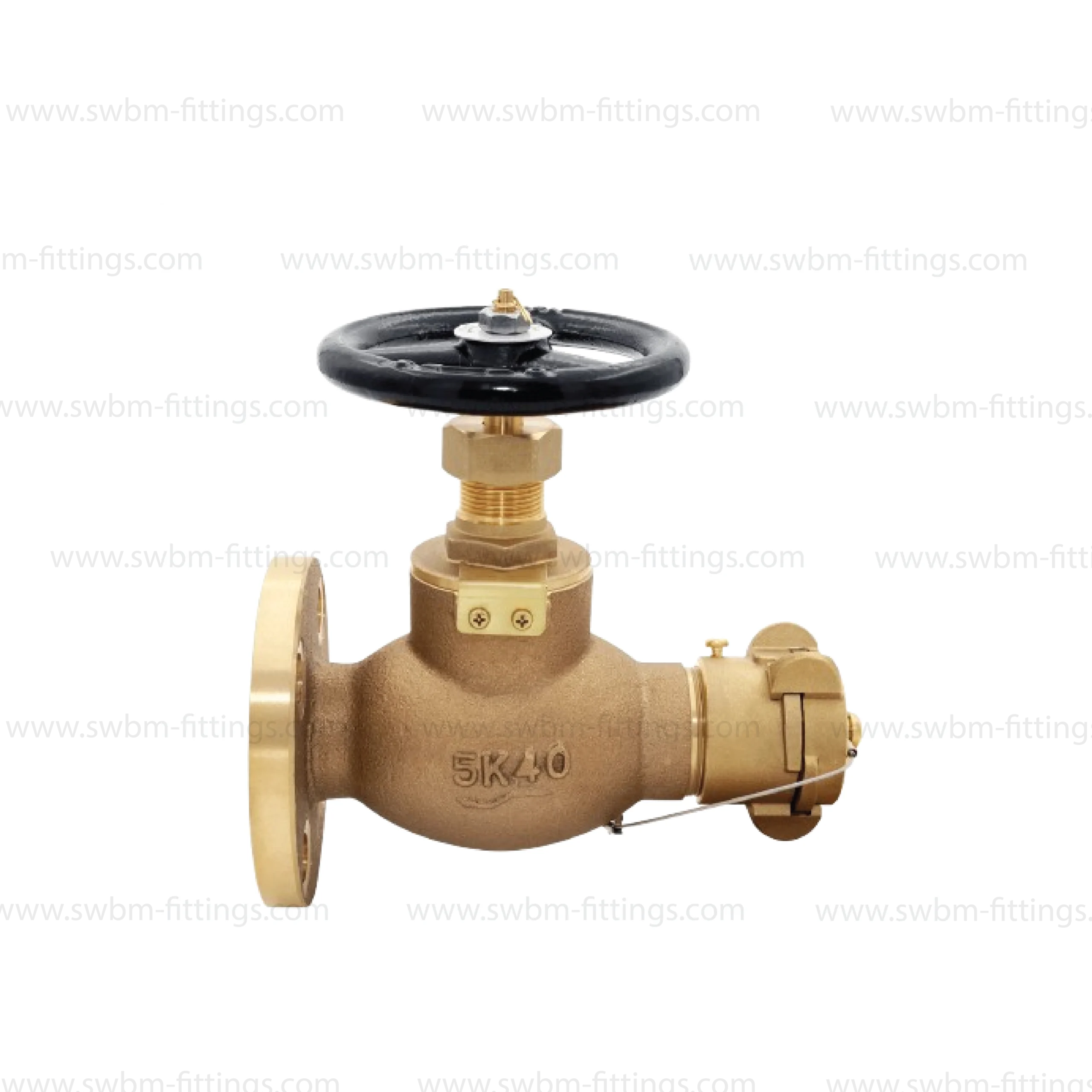 BRONZE GLOBE HOSE VALVE JIS 5K