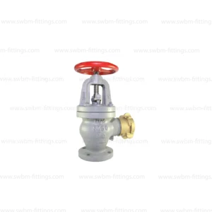 CI ANGLE HOSE VALVE FLANGE TYPE JIS 5K