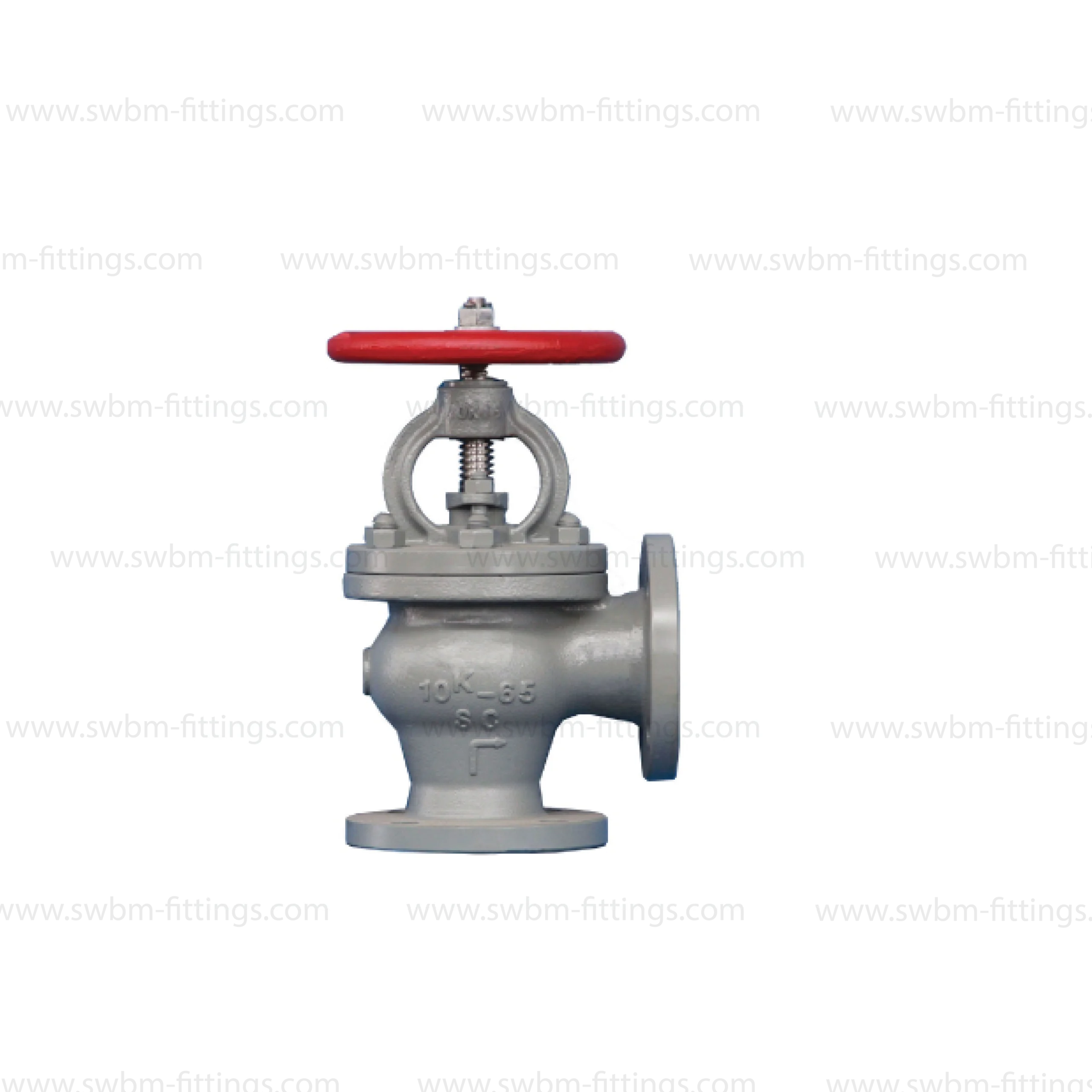 CI ANGLE VALVE FLANGE TYPE JIS 10K SDNR