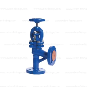 CI ANGLE VALVE FLANGE TYPE PN16 DIN