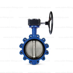 CI BUTTERFLY VALVE LUG SS DISC G/O PN16