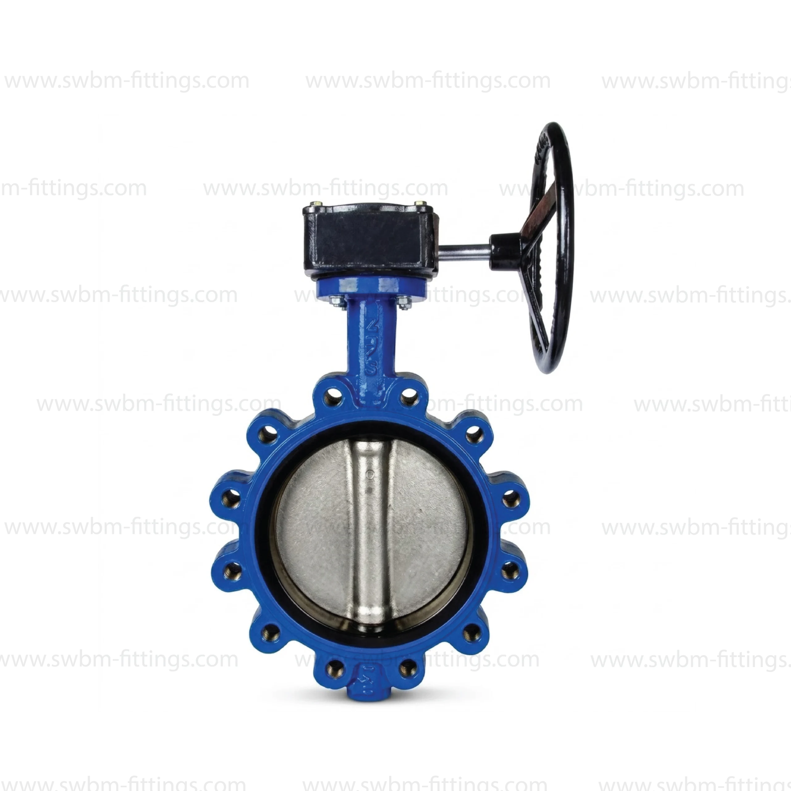 CI BUTTERFLY VALVE LUG SS DISC G/O PN16