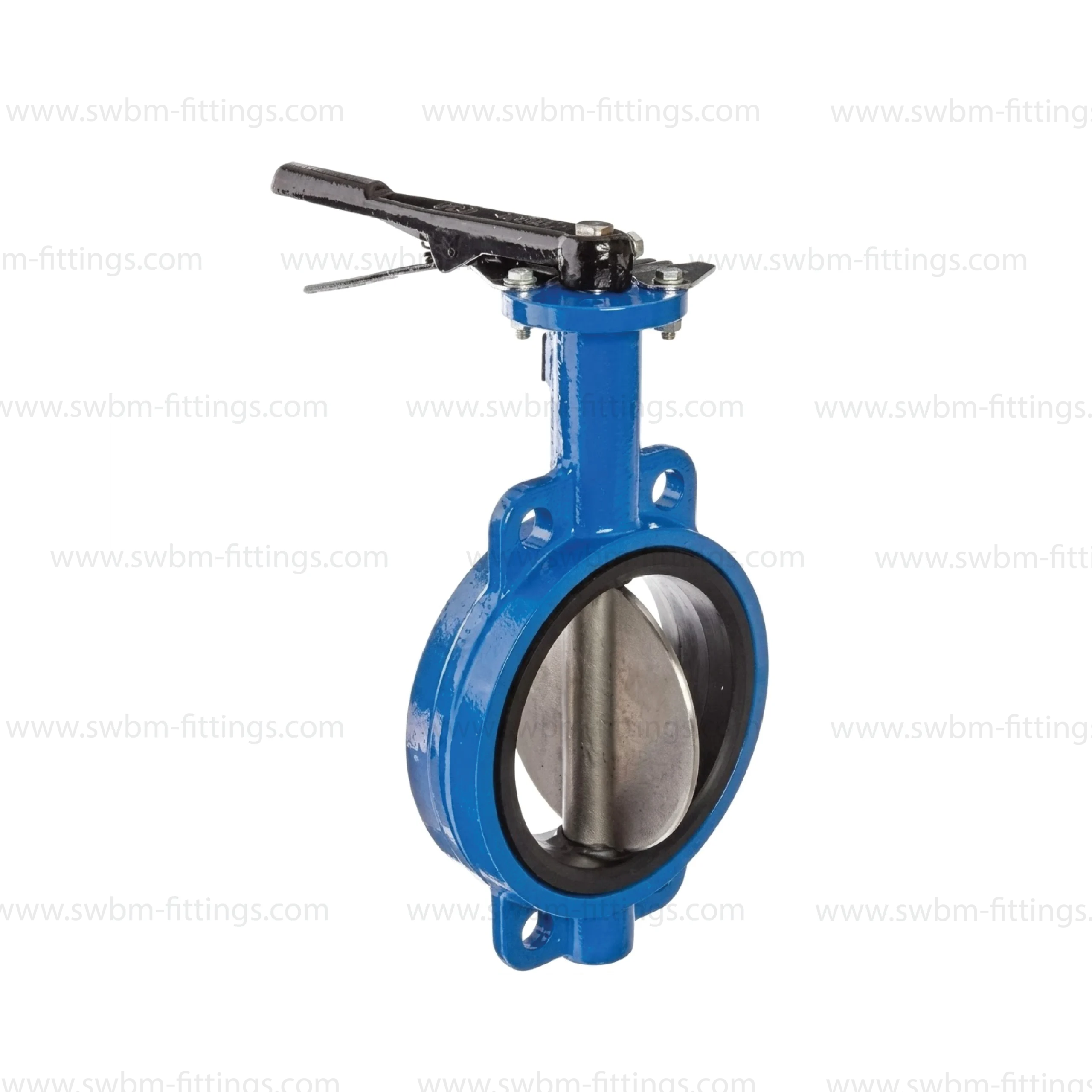 CI BUTTERFLY VALVE WAFER SS DISC L/O