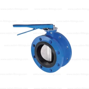 CI DOUBLE FLANGE BUTTERFLY VALVE L/O SS DISC