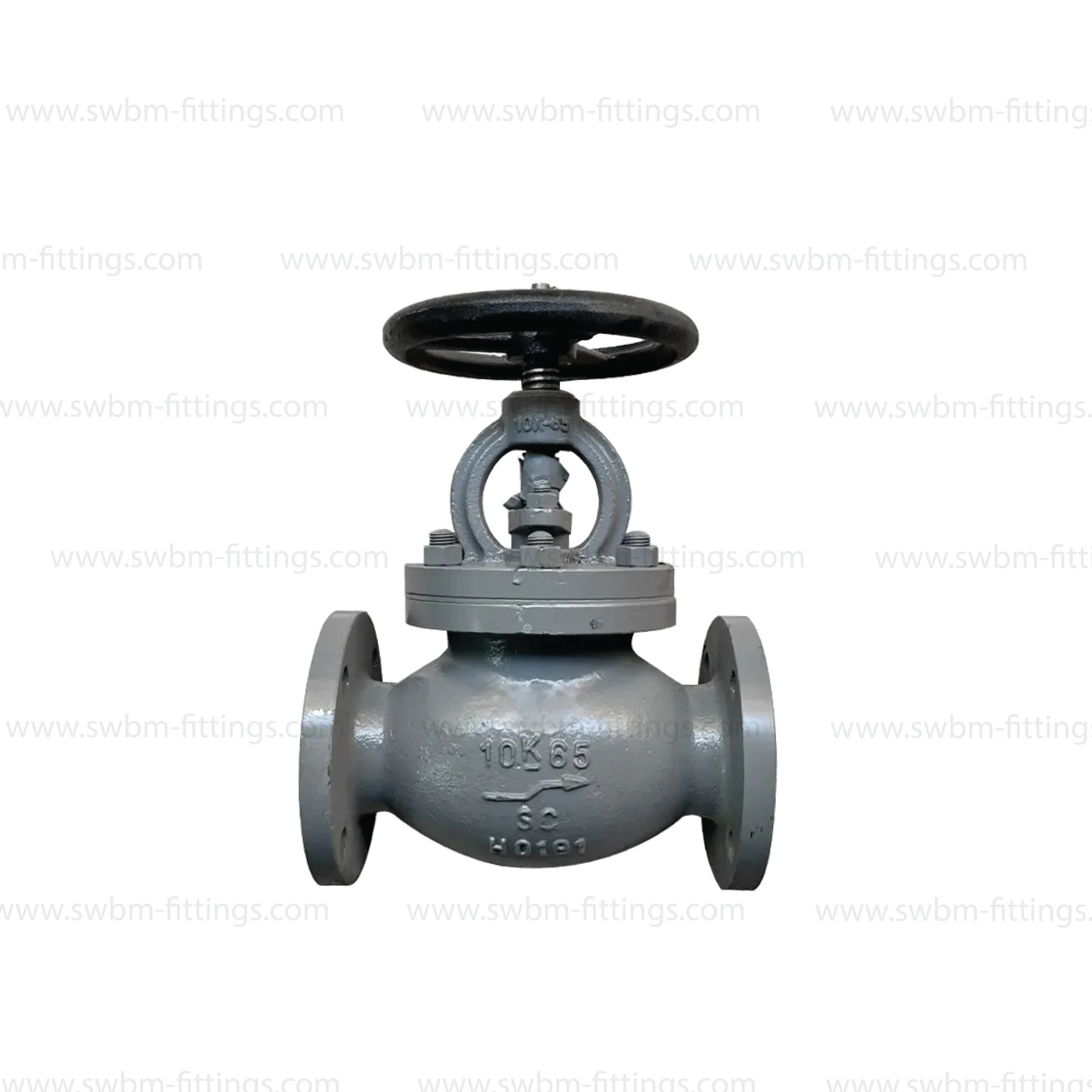 CI GLOBE VALVE FLANGE TYPE JIS 10K