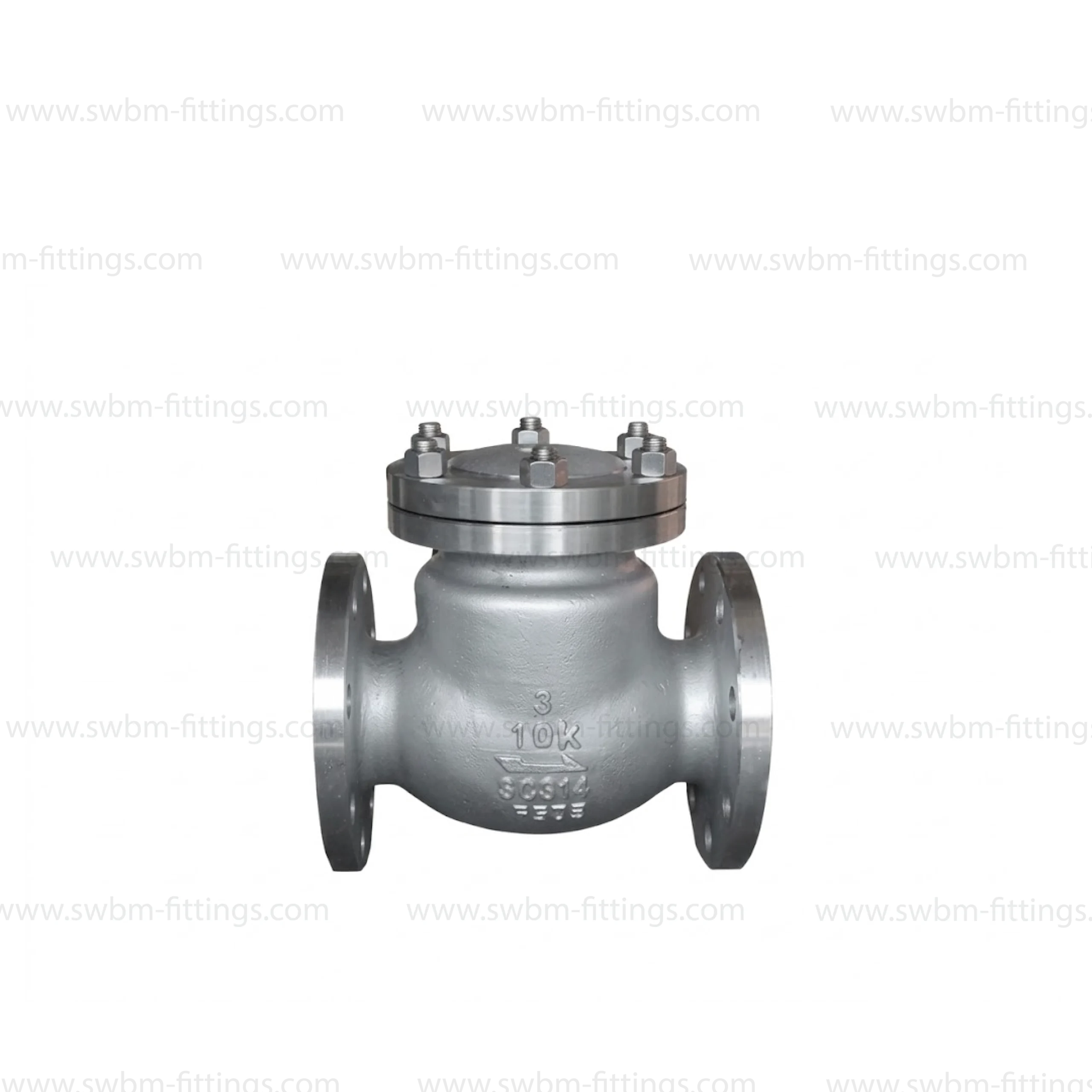 CI SWING CHECK VALVE FLANGE TYPE JIS 10K