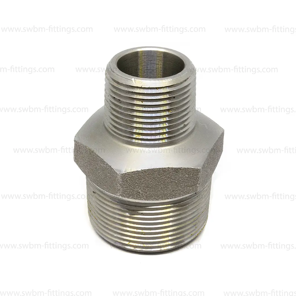 CS A105N 3000 PSI REDUCING HEX NIPPLE - Image 2