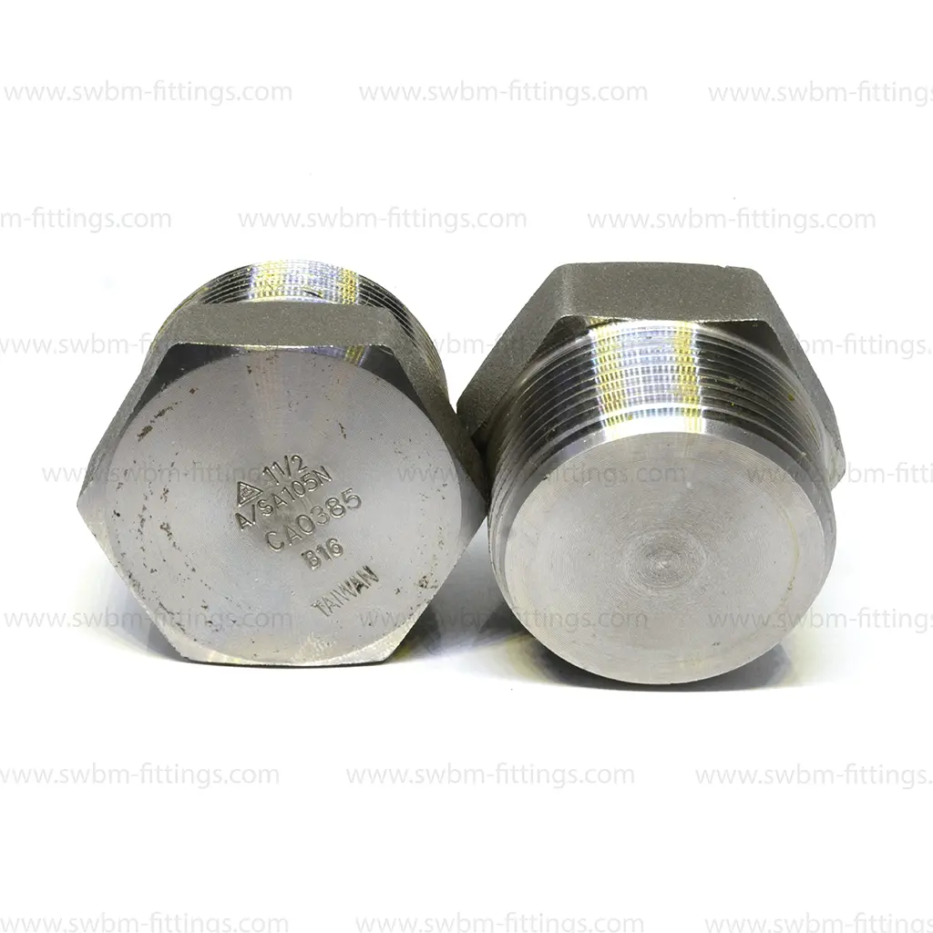 CS A105N 3000 / 6000 PSI HEX PLUG - MALE THREADED - Image 2