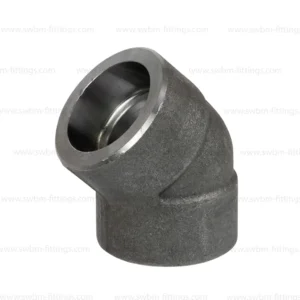 CS A105N 6000 PSI ELBOW 45D - SOCKET-WELD