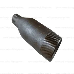 CS SWAGE NIPPLE CL3000 THREAD BOTH ENDS
