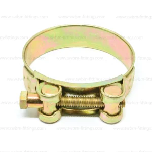 GALVANISED STEEL SINGLE BOLT CLAMPS