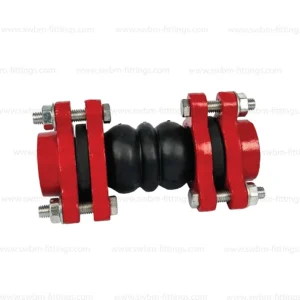 GI FLEXIBLE CONNECTOR TRI-BOLT THREADED