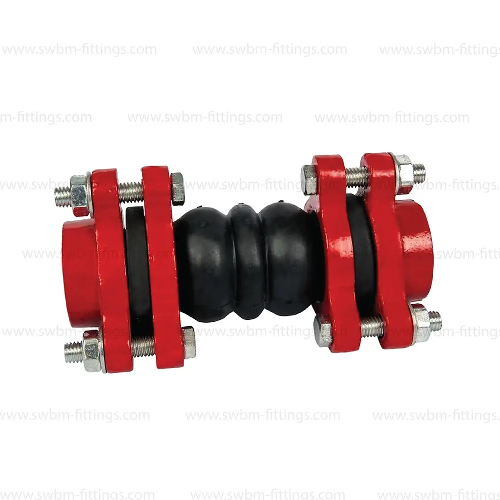 GI FLEXIBLE CONNECTOR TRI-BOLT THREADED