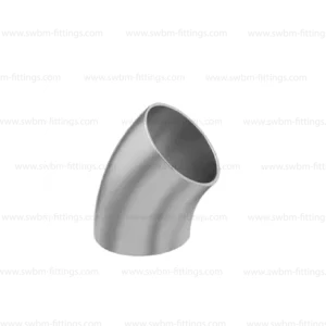 SS B/W ELBOW 45D LONG RADIUS SCH.10