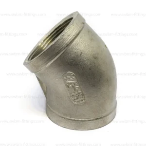 SS CL150 ELBOW 45D