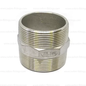 SS CL150 HEX NIPPLE