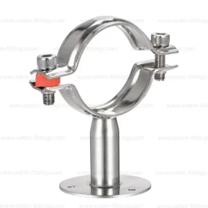 SS304 SMS FG TH7 CLAMP WITH BASE