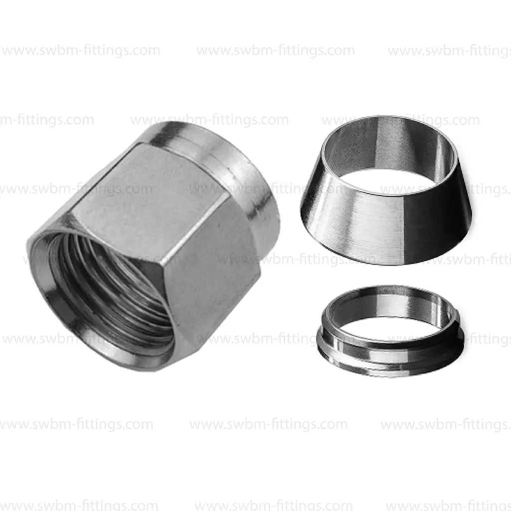 SS316 NUT & FERRULE SET