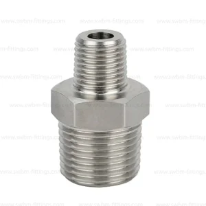 SS316L 10000 PSI REDUCING HEX NIPPLE