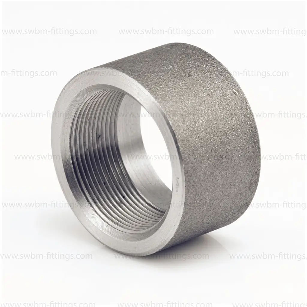 SS316L 3000 PSI HALF COUPLING / SOCKET - THREADED