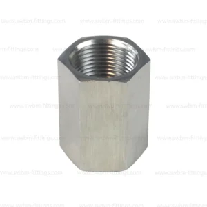 SS316L 6000 PSI HEX COUPLING / SOCKET - THREADED