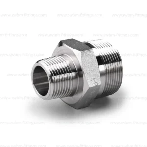 SS316L 6000 PSI REDUCING HEX NIPPLE