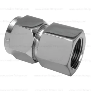 SS316L FEMALE CONNECTOR FNPT X OD