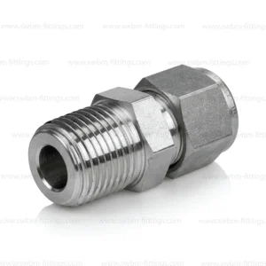 SS316L MALE CONNECTOR MNPT X OD