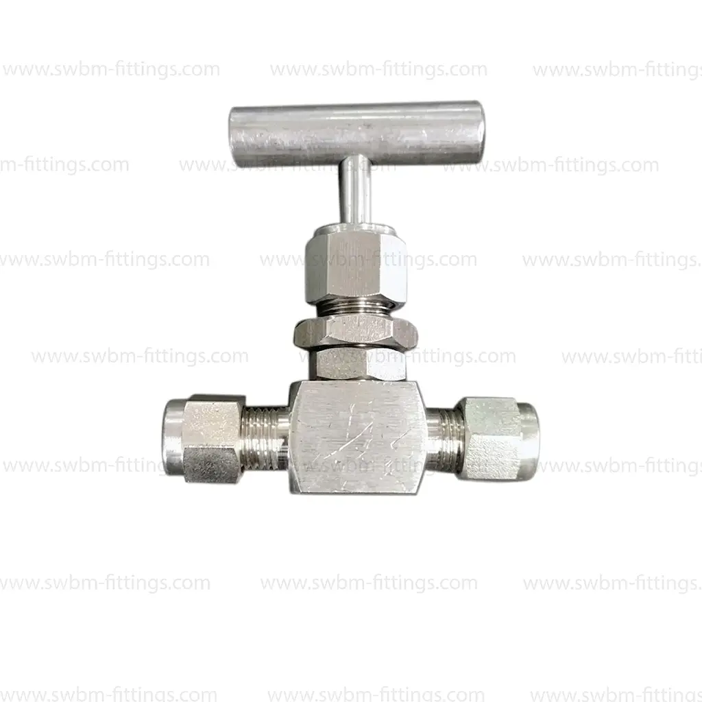SS316L NEEDLE VALVE 6000PSI OD X OD