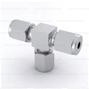 SS316L TEE CONNECTOR OD X OD X OD