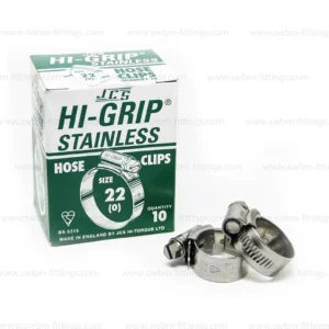 STAINLESS STEEL HOSE CLIP JCS HI-GRIP