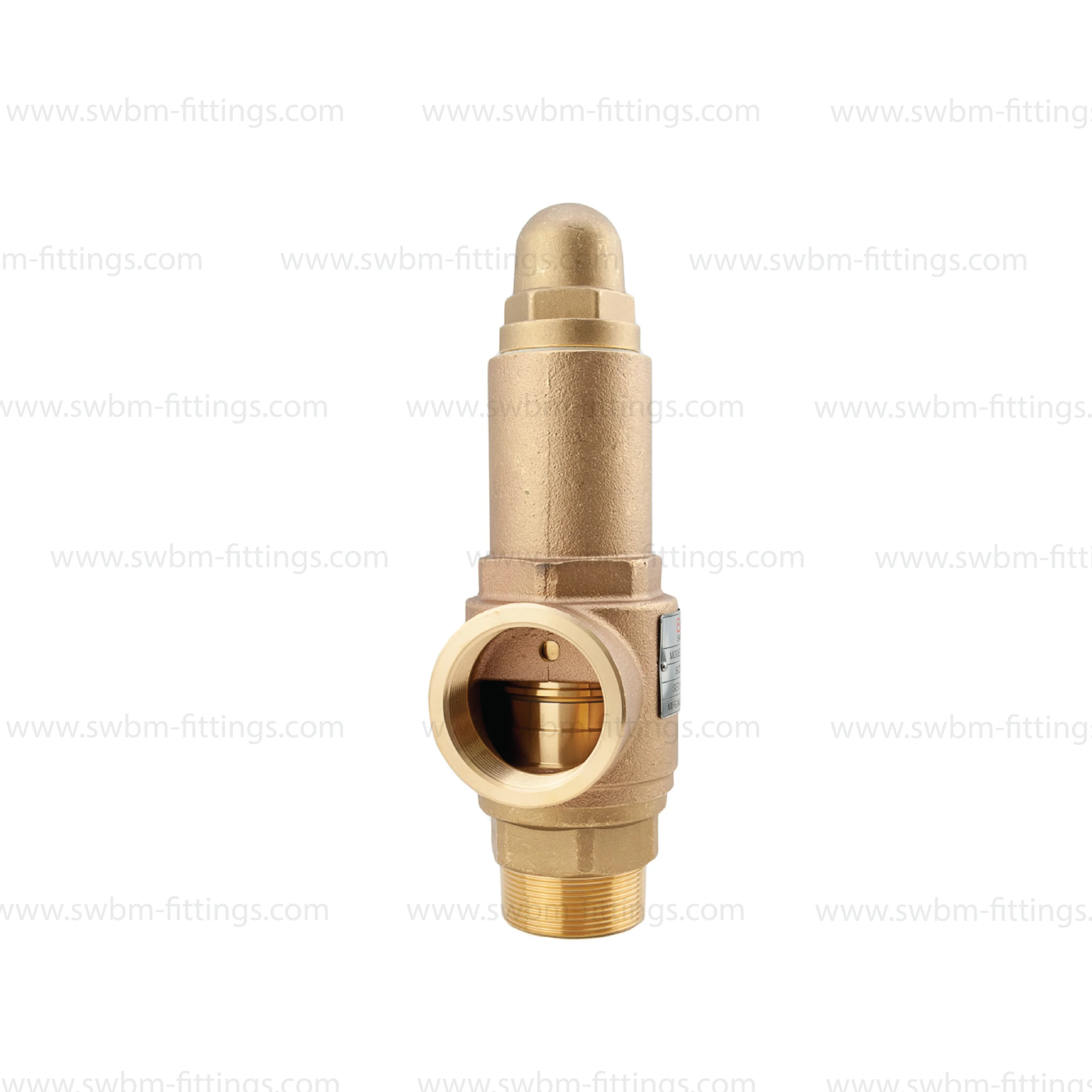 BRONZE SAFETY VALVE W/O LEVER