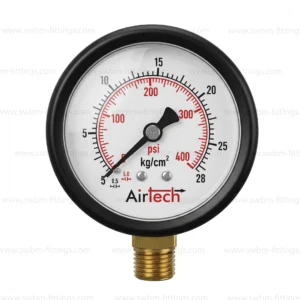 CP PRESSURE GAUGE 21/2" DIAL BOTTOM CONNECTION