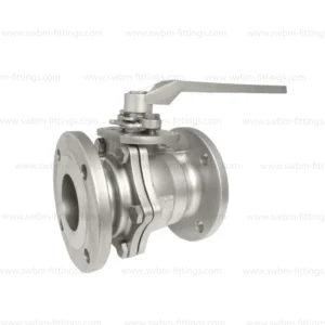 SS BALL VALVE PN16 FLANGE TYPE