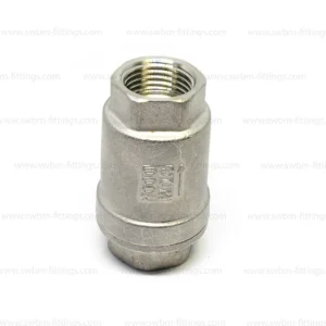 SS VERTICAL CHECK VALVE
