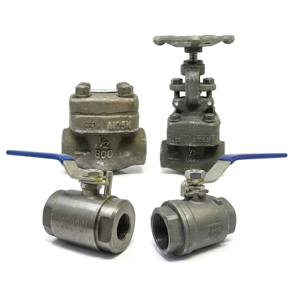 Cast Steel Threaded Valves